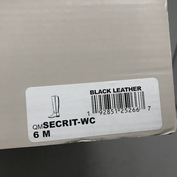 Marc Fisher Womens Secrit Wide Calf Tall Riding Boot 6M - Picture 9 of 9